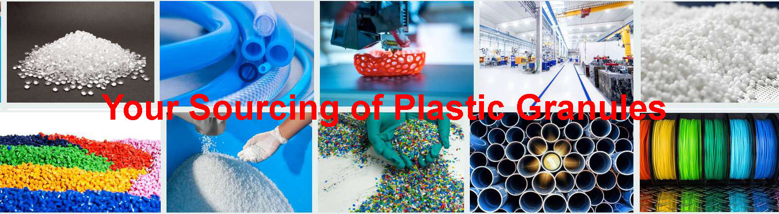 Granules en plastique de pp