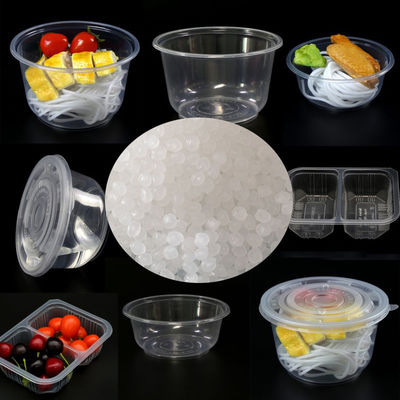 Résistance à la traction adaptée aux besoins du client des granules en plastique du polypropylène pp 27 MPa